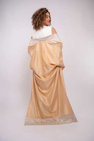 Arabi Collection - Eman Al Ahmed Orange Kaftan