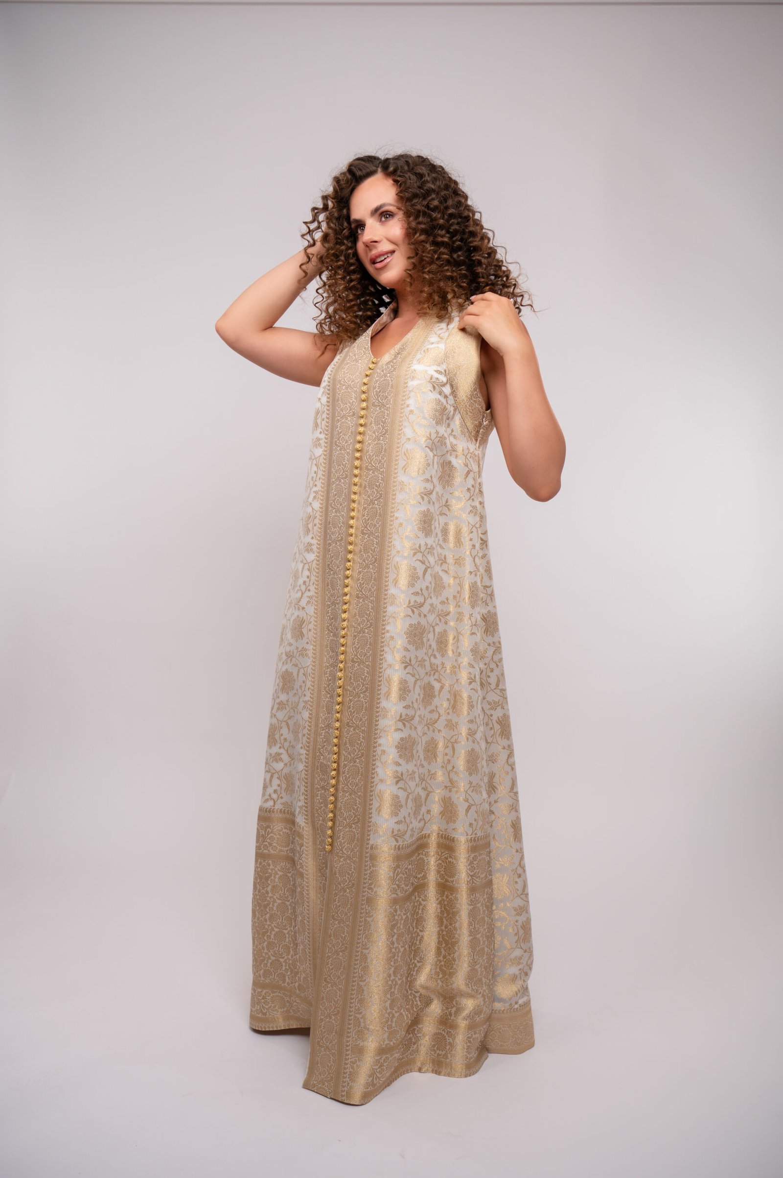 Limited Collection - Hams Al-Dhahab Sleeveless Dress - Image 2