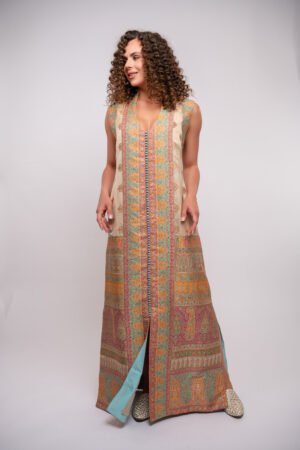 Limited Collection - Raqsat Al-Alwan Sleeveless Dress